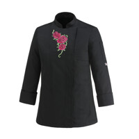 Dámsky kuchársky rondón Flowers Rose